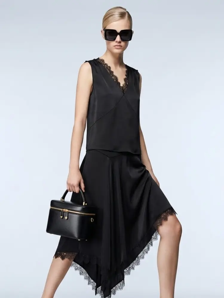 Black TRIBECA Lingerie Set Prêt-à-Porter BYMANYC ® New York by BYMANYC ® New York