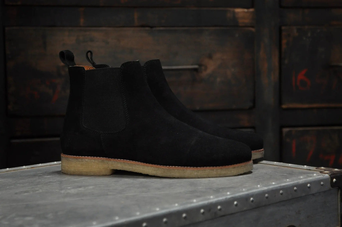 The Maddox 2 | Black Suede by Hound &amp; Hammer