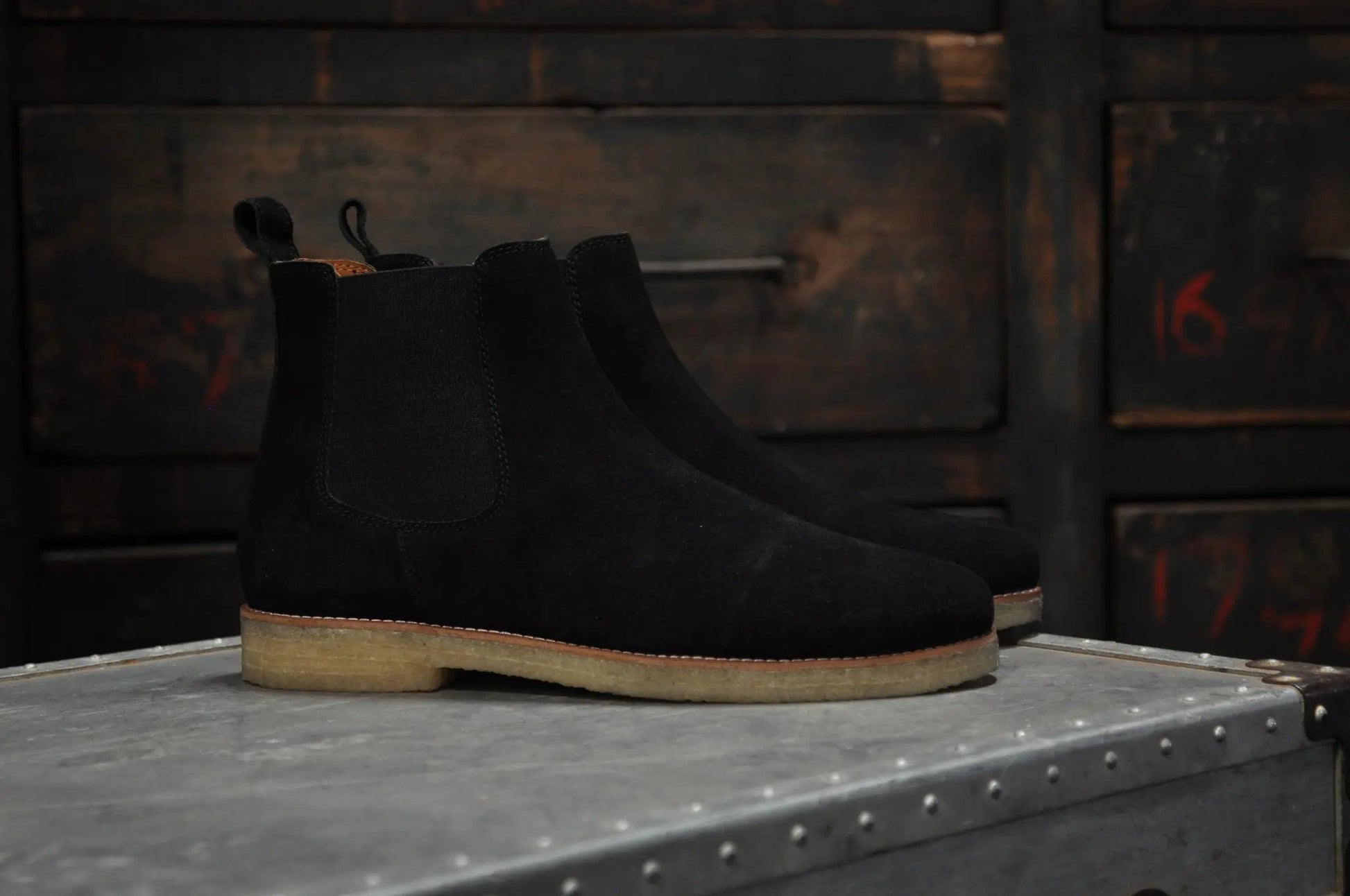 The Maddox 2 | Black Suede by Hound &amp; Hammer
