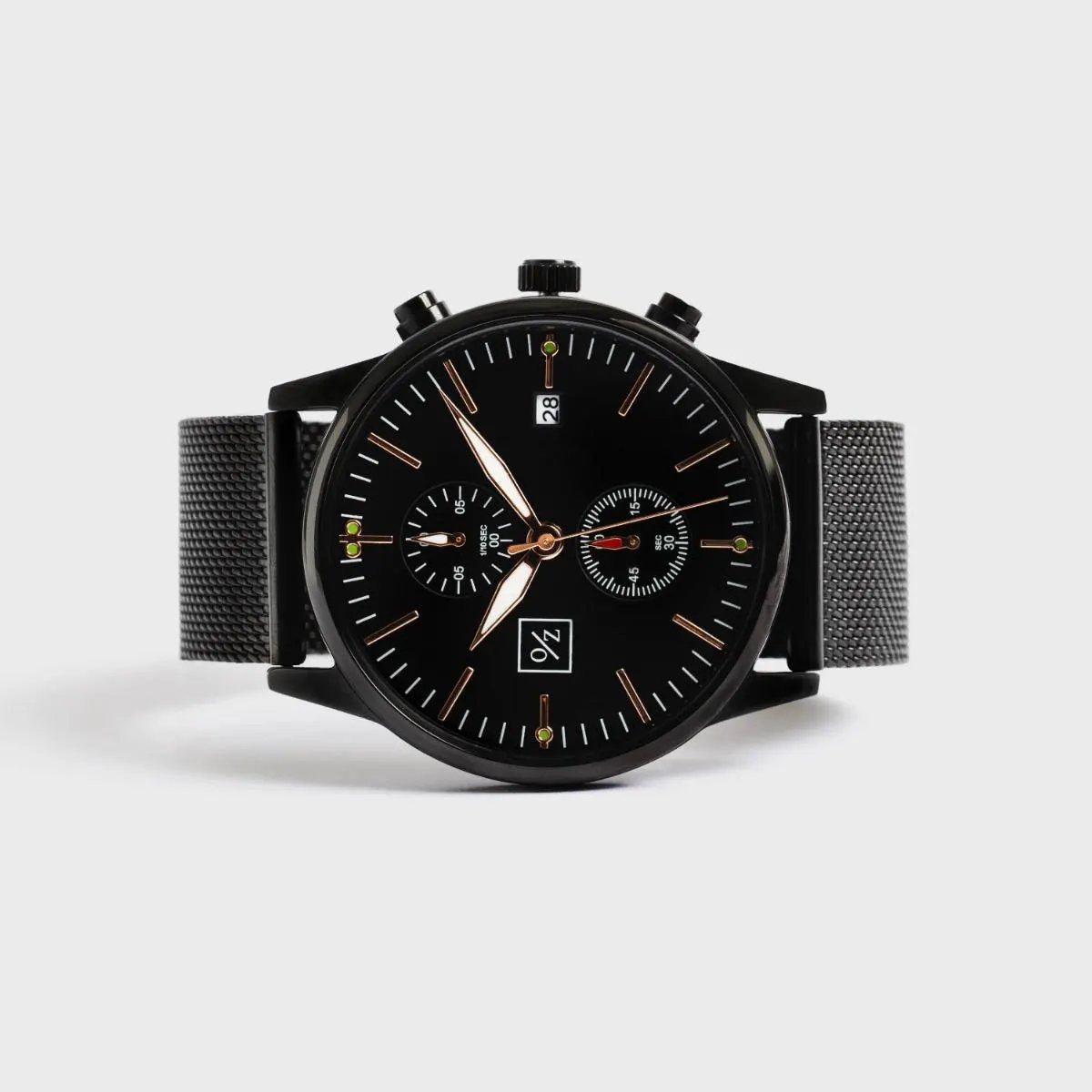 Men's Steel Mesh-Belt Watch by Lime Dionysus