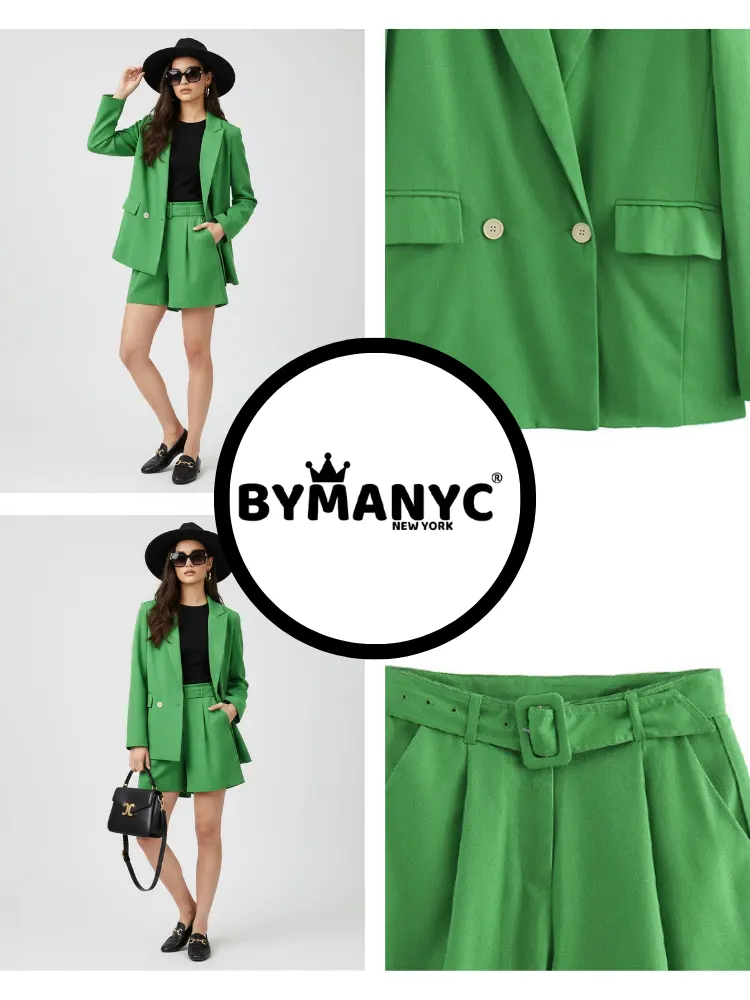 Blazer and Shorts Set SOHO NYFW New Colecction BYMANYC ® New York by BYMANYC ® New York
