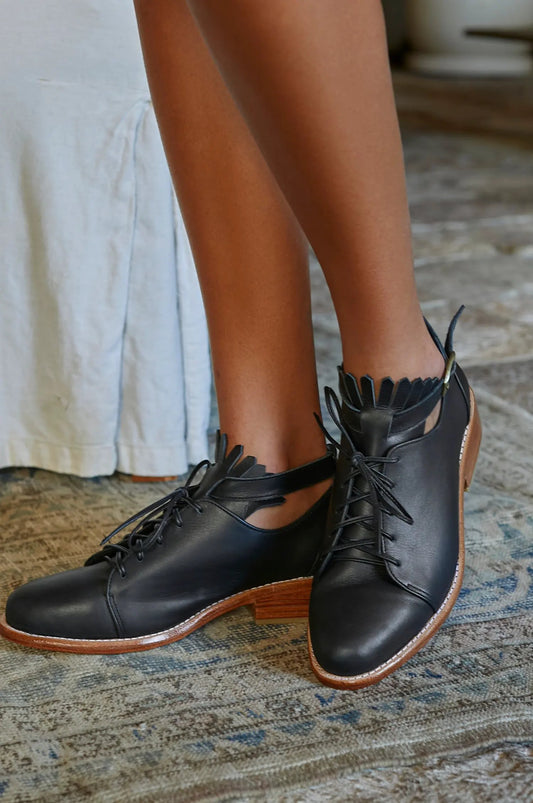 Boston Leather Oxfords by ELF
