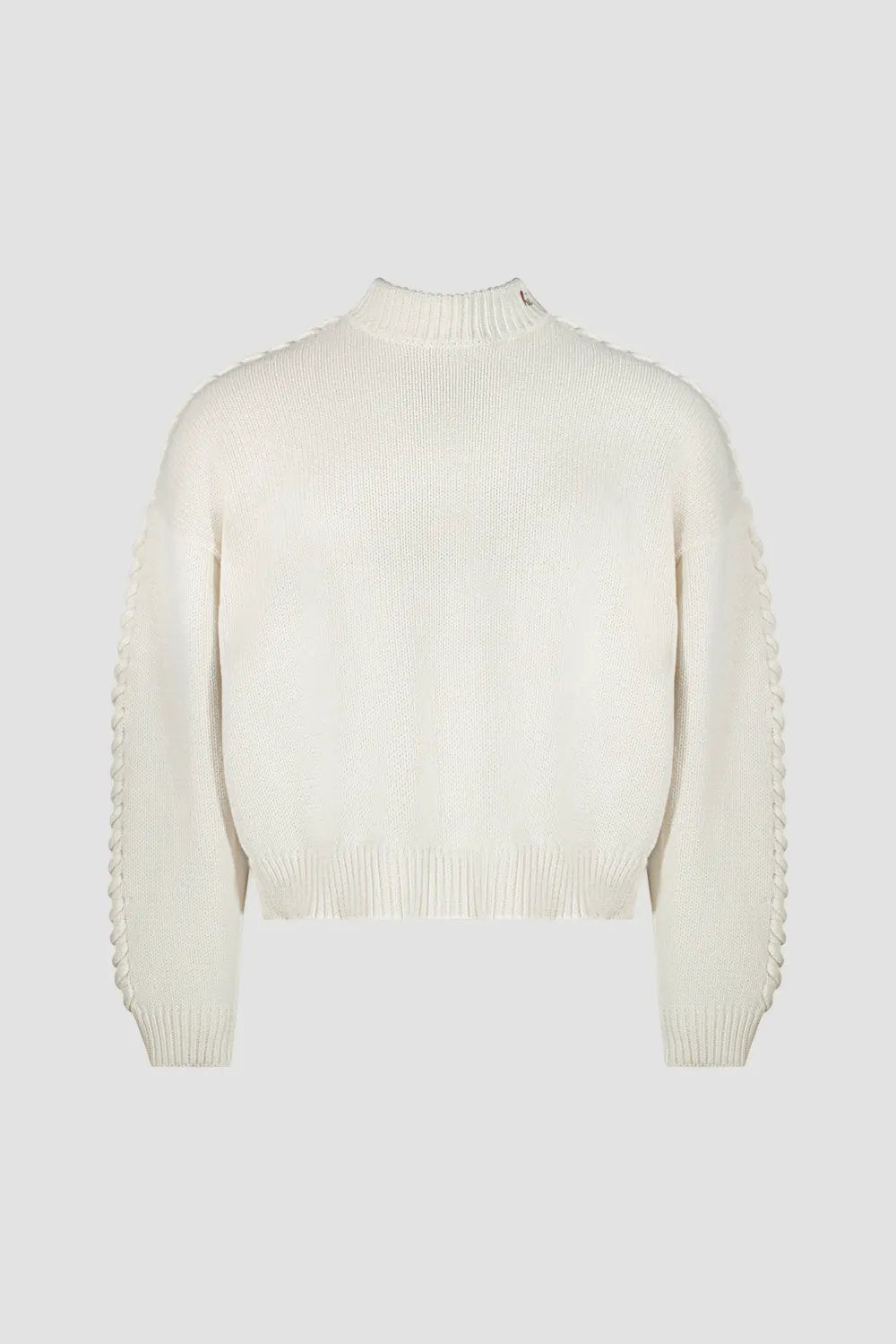 Braided Knit Sweater by Hideout