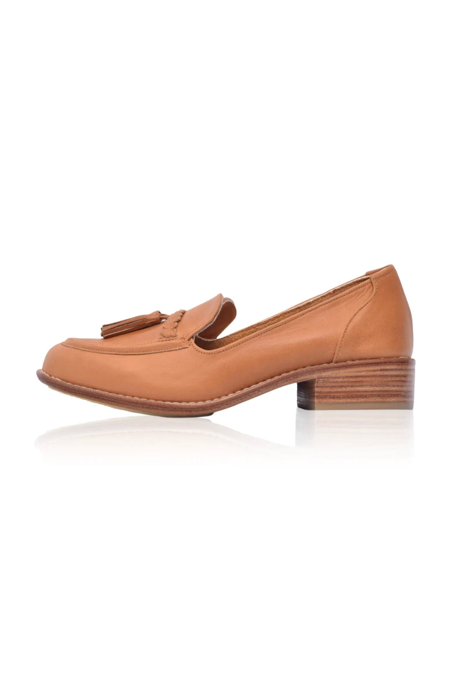 Brooklyn Leather Loafers with Tassel by ELF