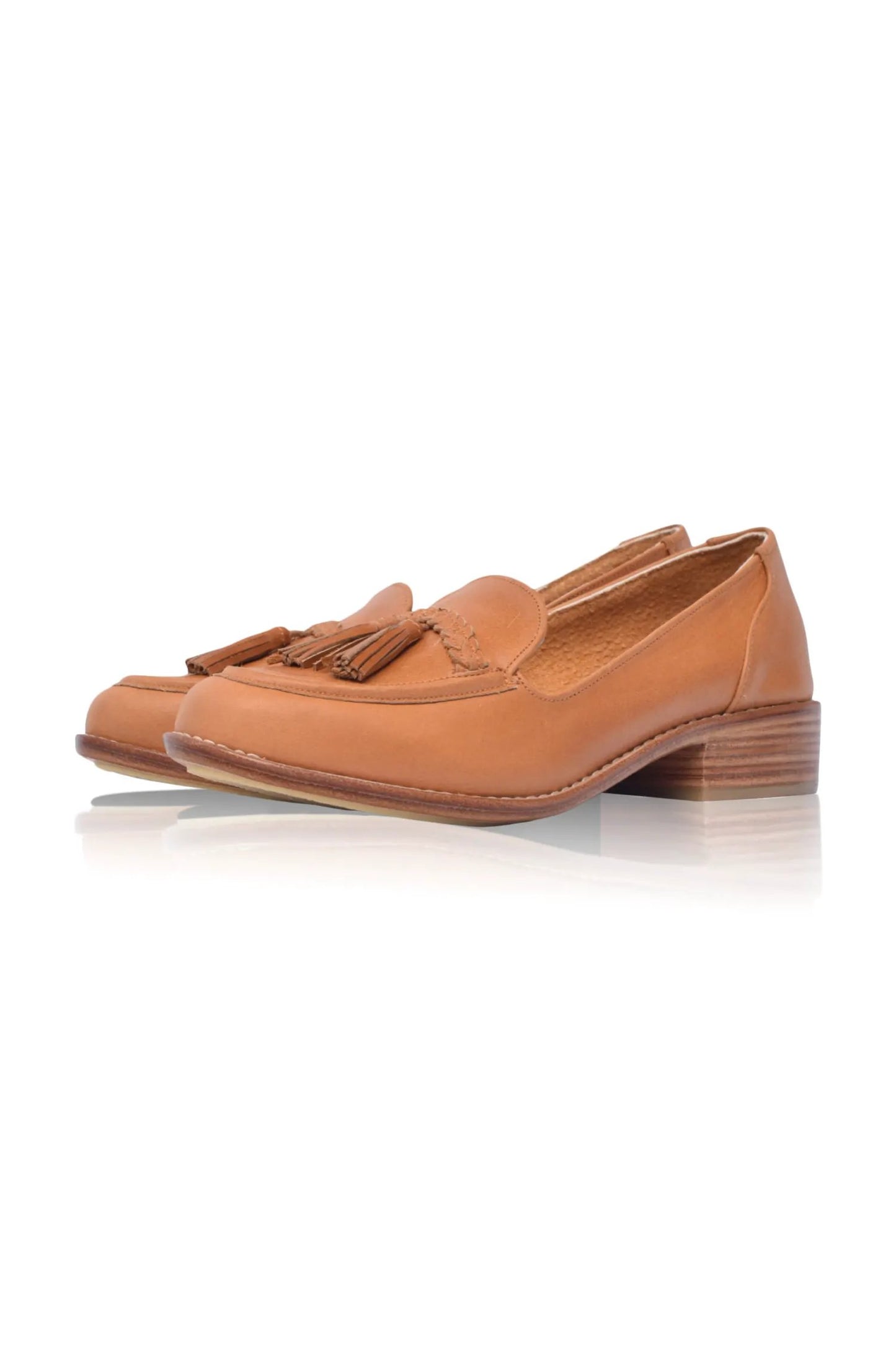 Brooklyn Leather Loafers with Tassel by ELF