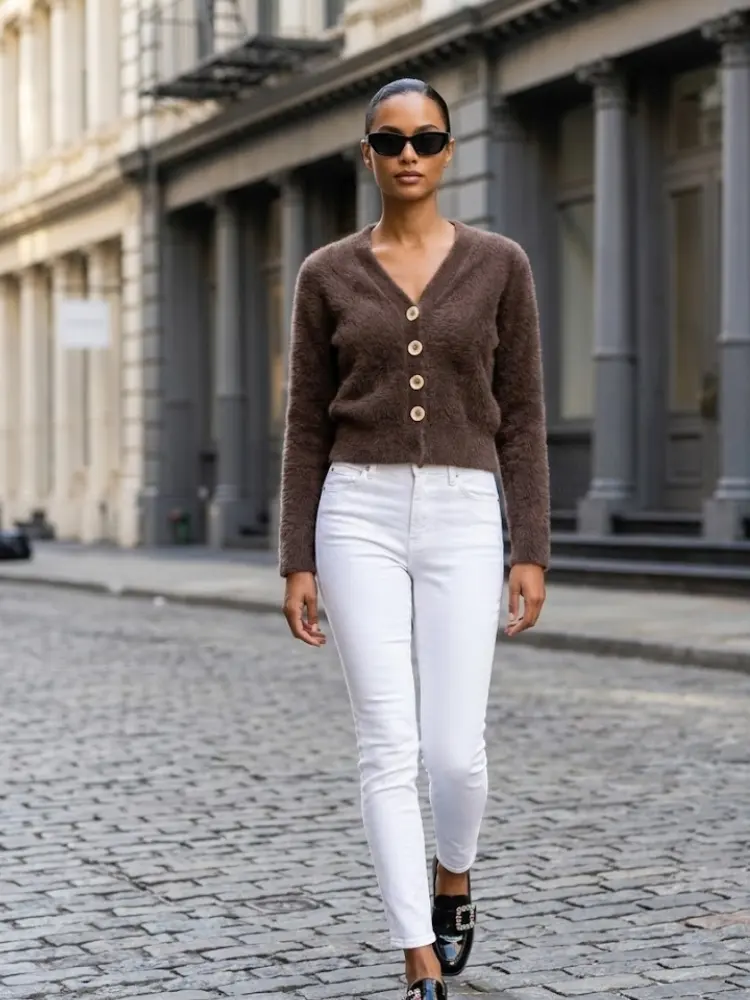 CENTRAL PARK Women's Knit Cardigan Prêt-à-Porter BYMANYC ® New York by BYMANYC ® New York