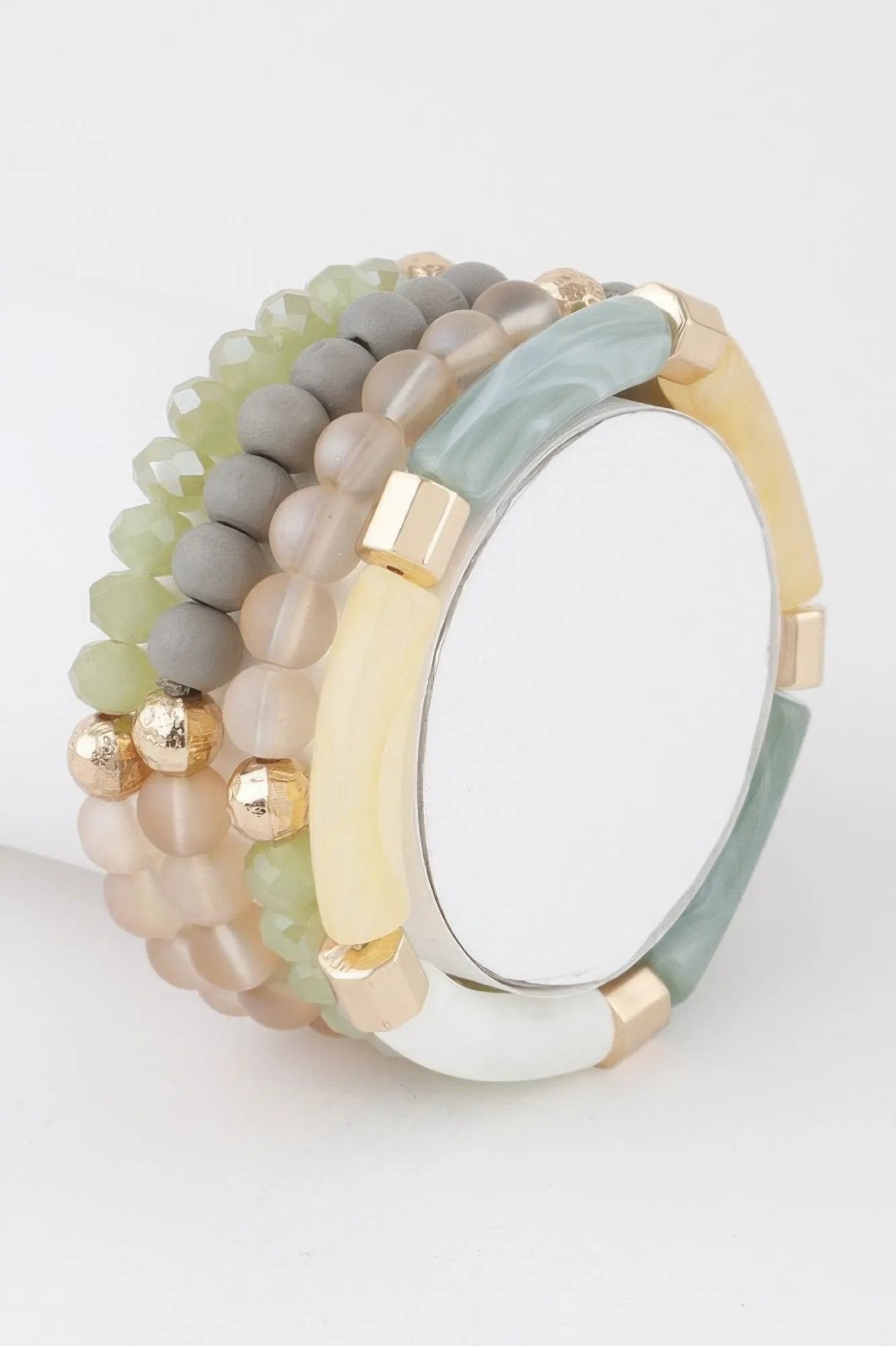 CONEY Multi Beaded Tube Bracelet - New Collection Los Angeles - BYMANYC ® New York by BYMANYC ® New York