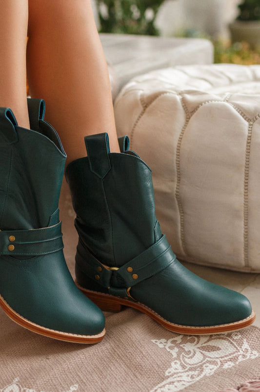 Cali Pull-On Leather Boots by ELF
