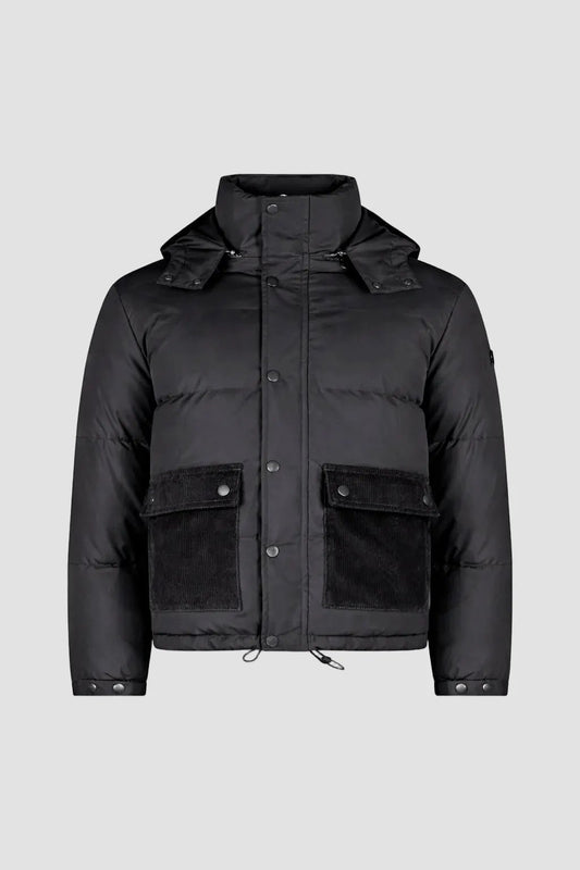 Camouflage Reactive Puffer Jacket by Hideout