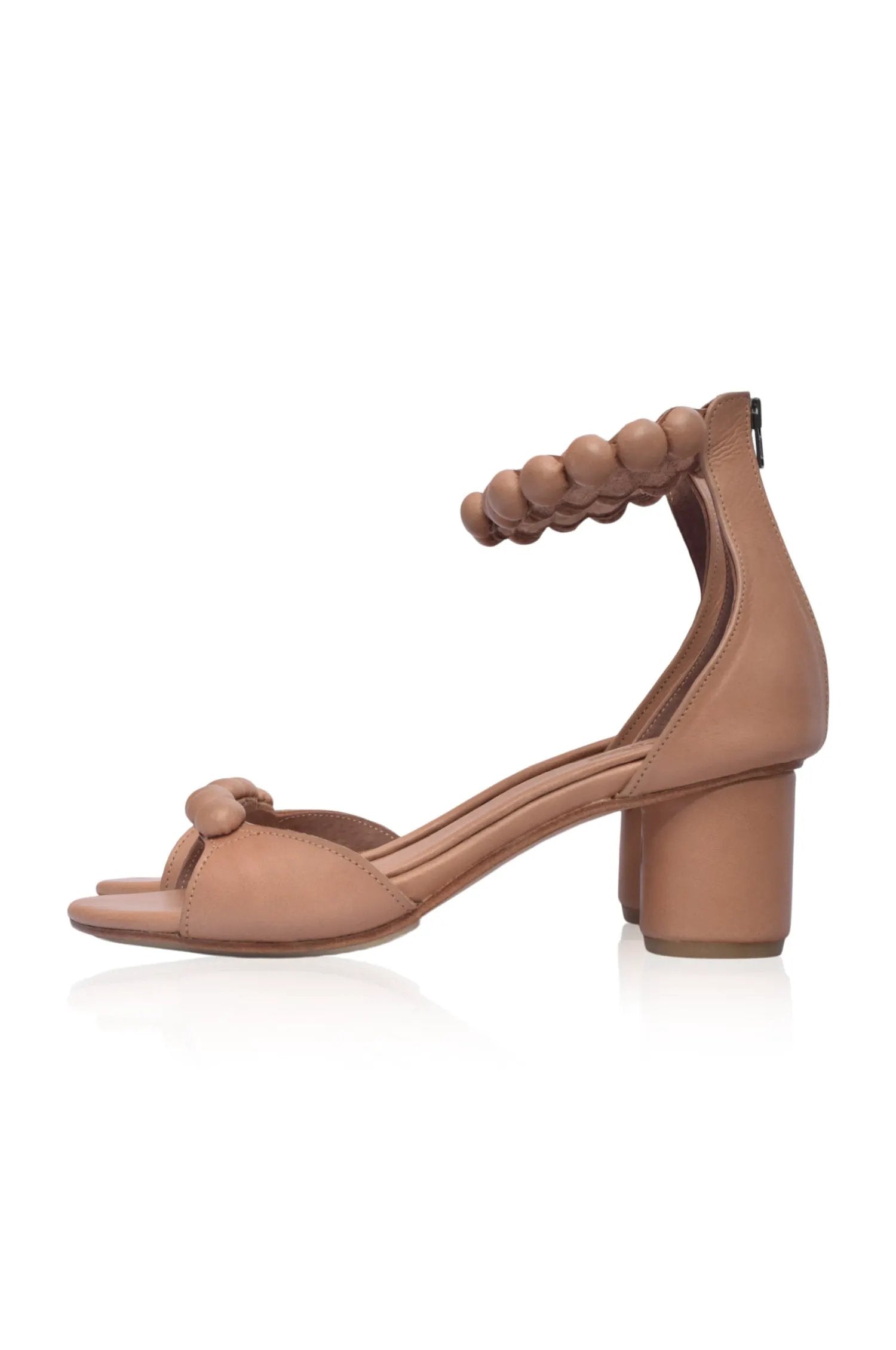 Candy M Round Heel Sandals (Sz. 5) by ELF