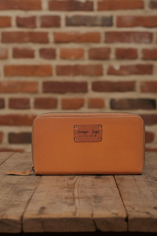 Canyon Personalized Leather Wallet by ELF
