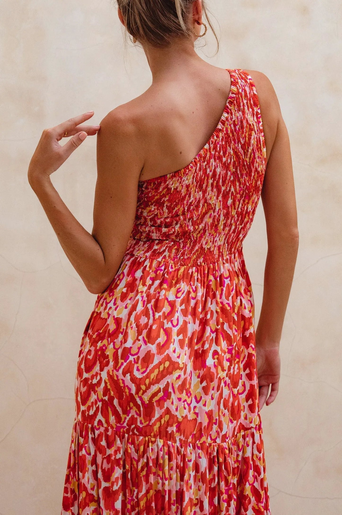 Cassandra One Shoulder Maxi Dress by Partner Label