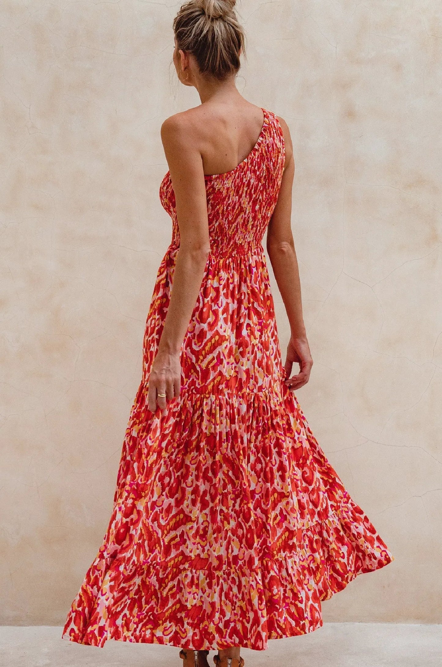 Cassandra One Shoulder Maxi Dress by Partner Label