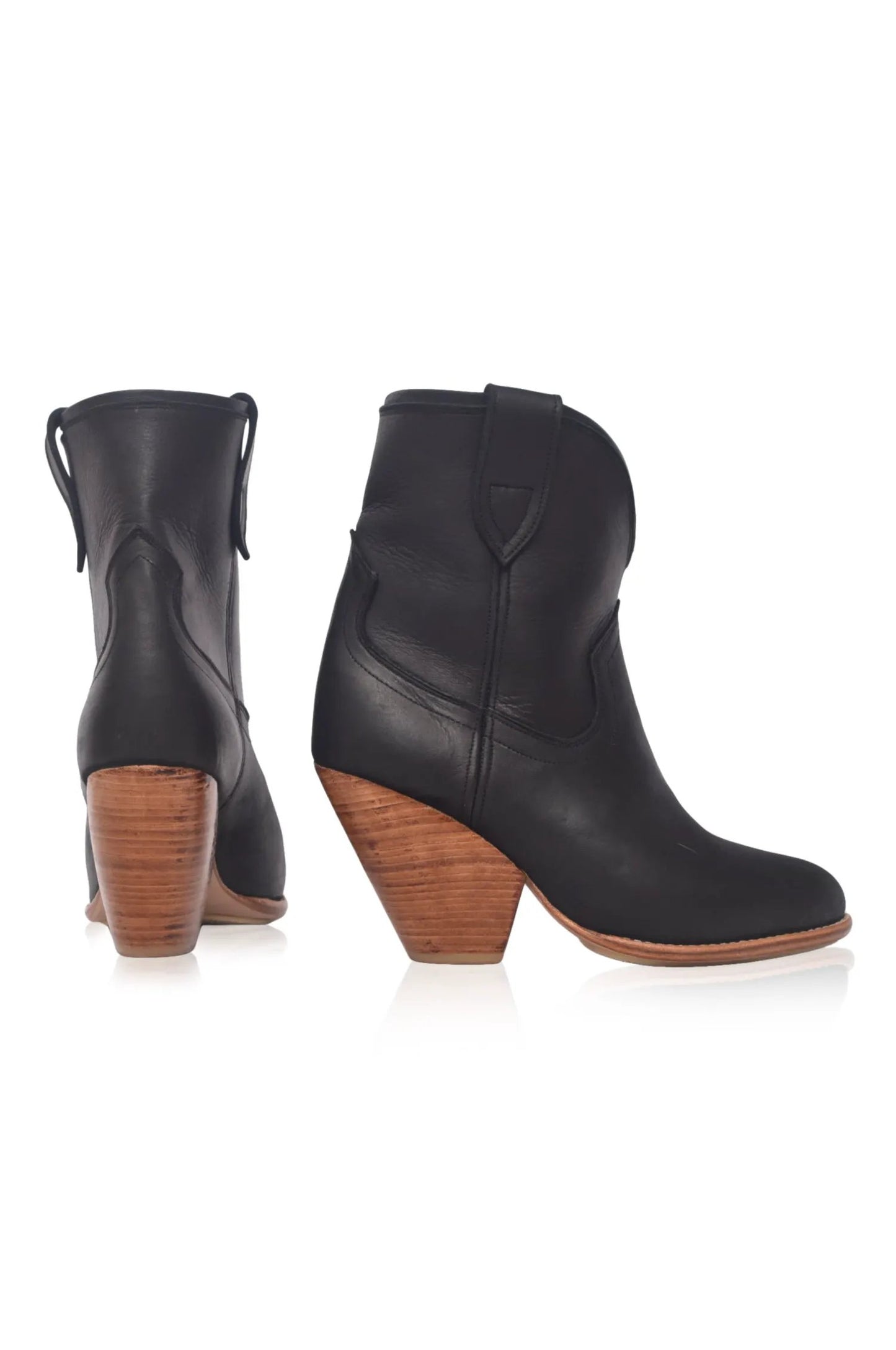 Charro Cowboy Leather Boots by ELF