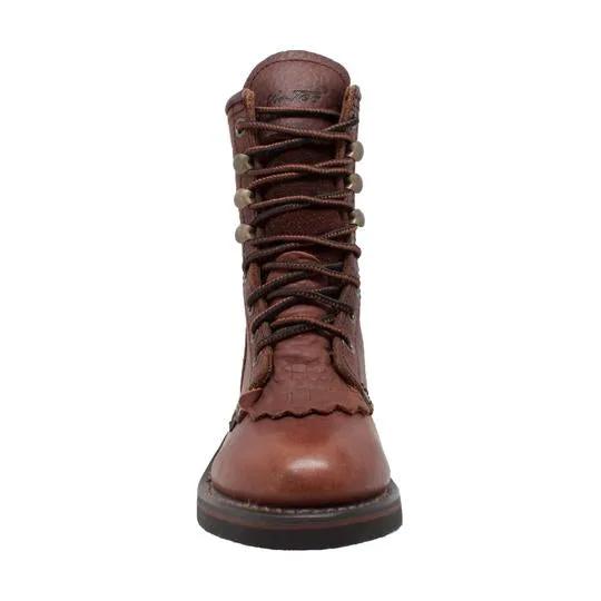 Children's Chestnut Packer Leather Boots by AdTec