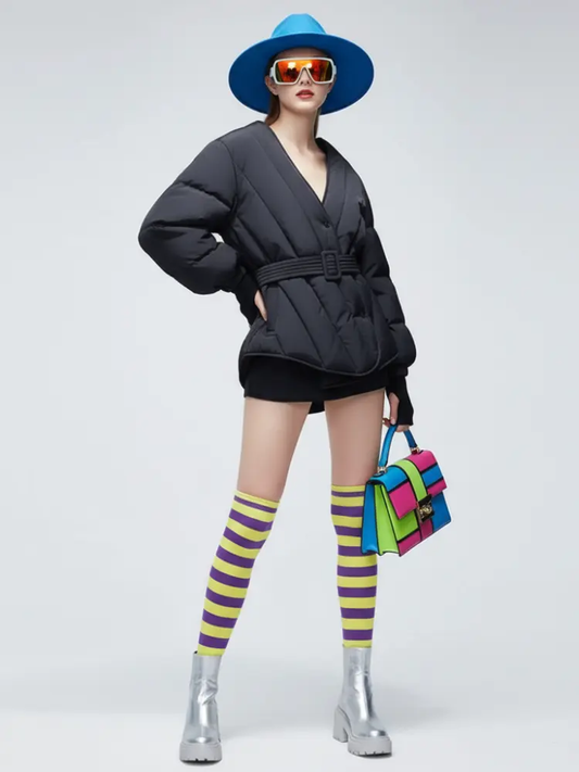 Classic Crossed Puffer Jacket SUTTON PLACE BYMANYC ® New York by BYMANYC ® New York