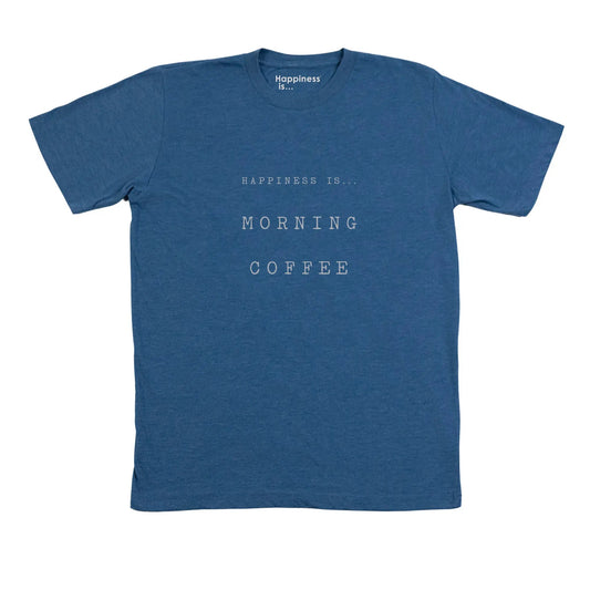 Men's Coffee T-Shirt, Heather Royal by Coffee