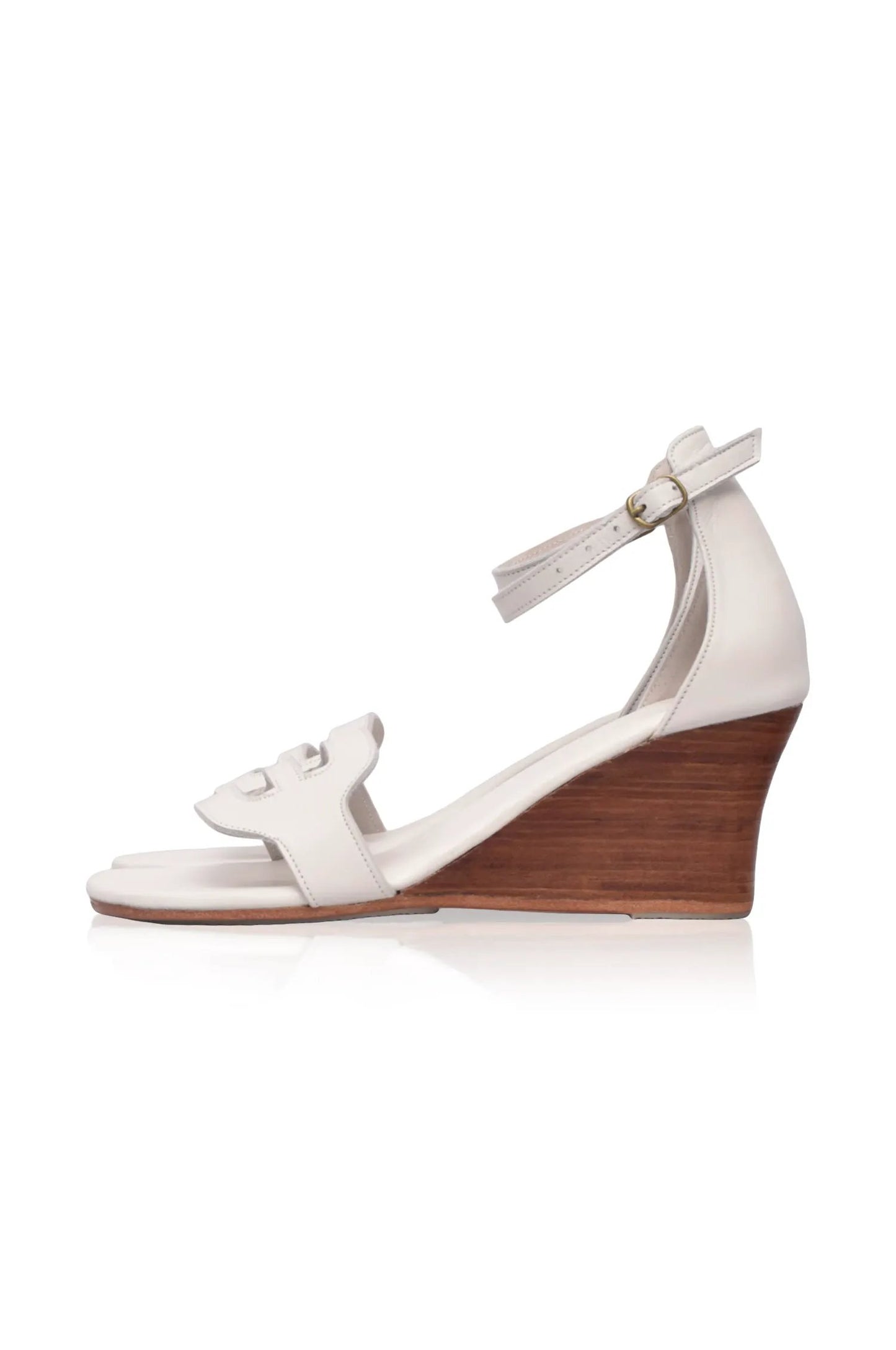 Como Leather Wedge Sandals (Sz. 5.5, 6.5, 8.5 & 9.5) by ELF
