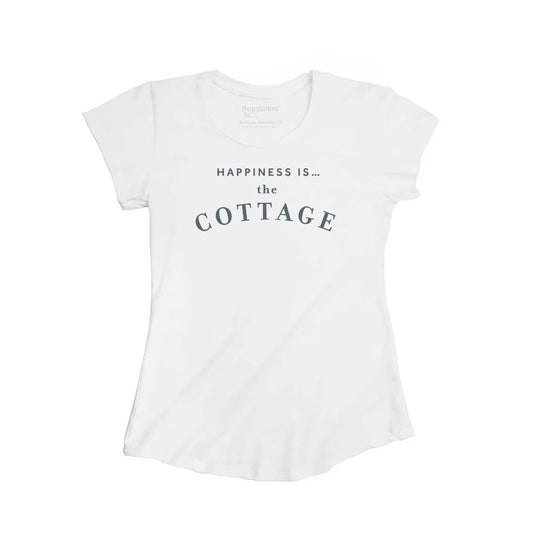 Women's Cottage Bamboo T-Shirt, White by Cottage Collection