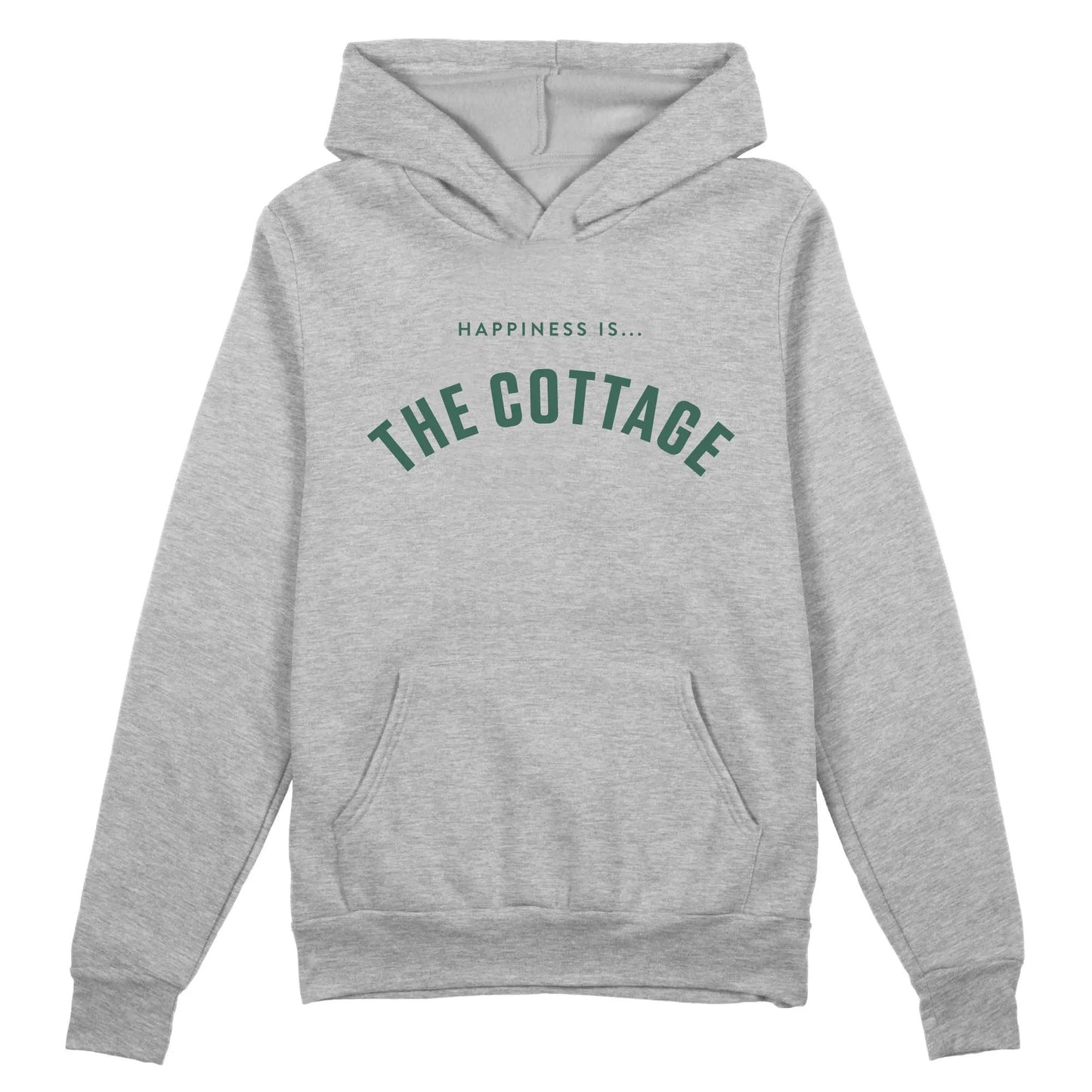 Unisex Cottage Collegiate Hoodie, Heather Grey by Cottage Collection