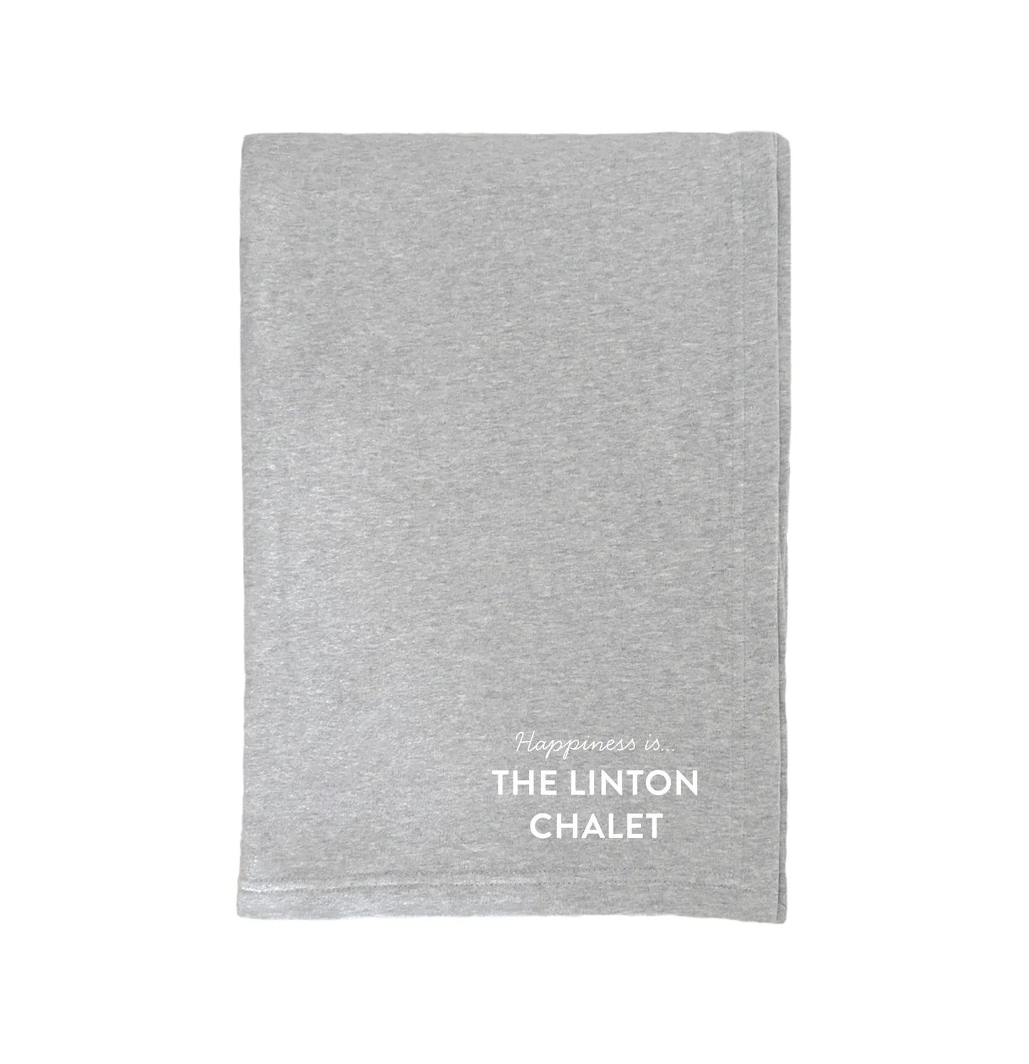 Custom Everywhere Throw Blanket, Heather Grey by Custom Collection