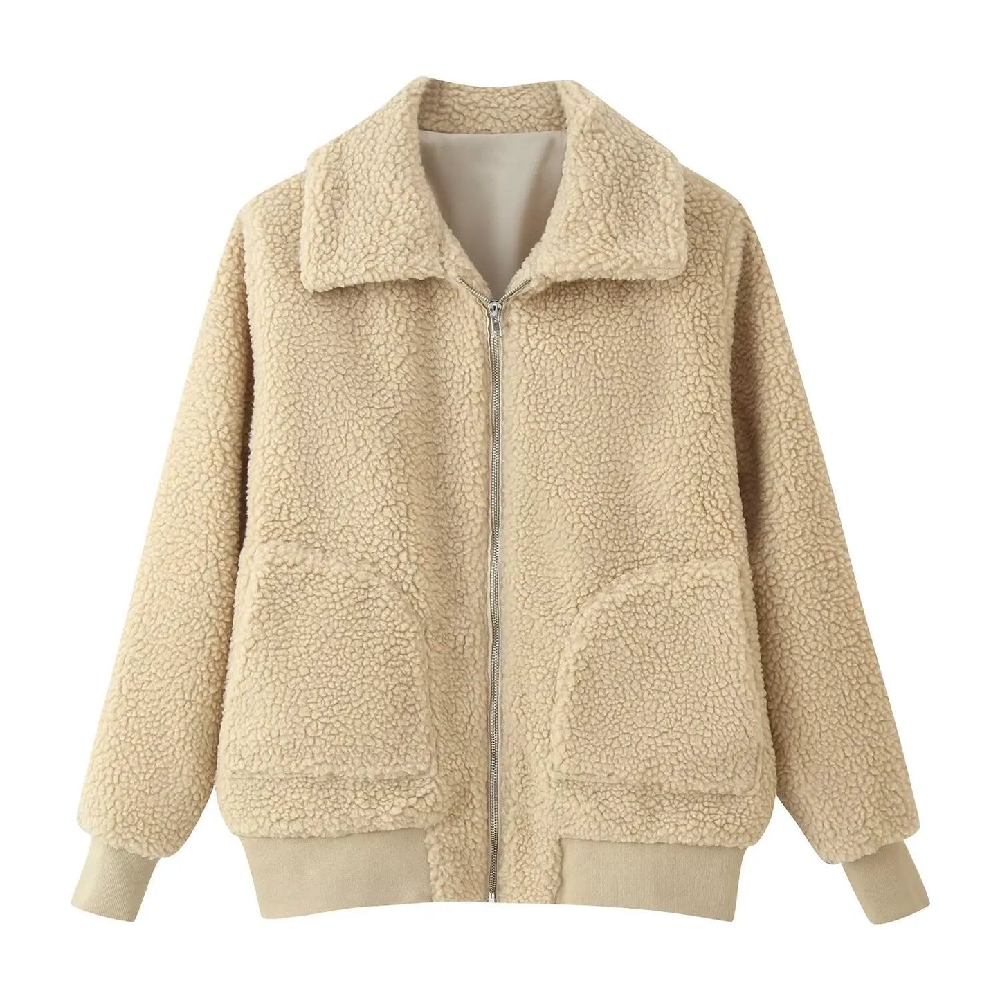 Women's Faux Shearling Sherpa Fleece Jacket BYMANYC ® New York CONTEMPORARY VIBRANT MODERN FASHION - New Collection by BYMANYC ® New York