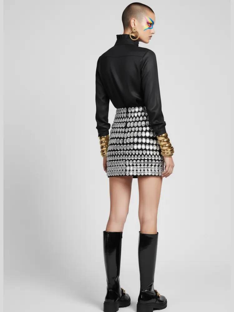 DIAMOND DISTRICT Statement Mini Skirt ECO FASHION BYMANYC ® New York by BYMANYC ® New York
