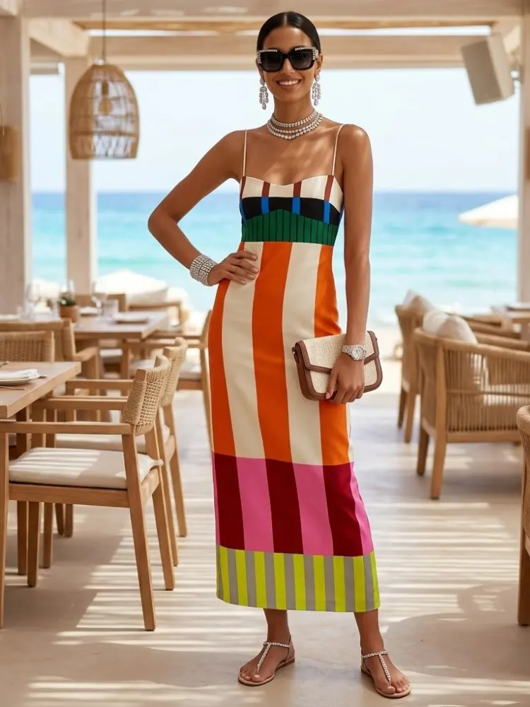 DRESS FOR WOMEN SUMMER MILAN New Collection ITALY BYMANYC ® New York by BYMANYC ® New York