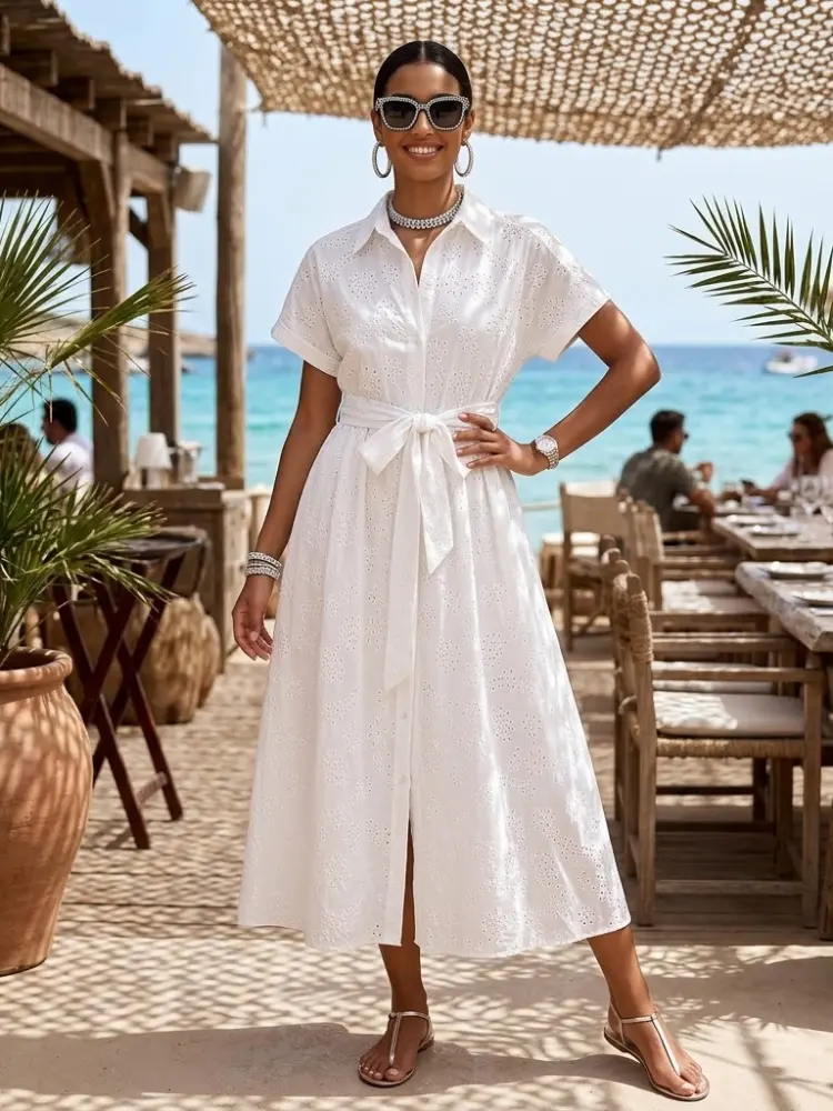 Dress for Women Summer DEAUVILLE New Collection FRANCE BYMANYC ® New York by BYMANYC ® New York