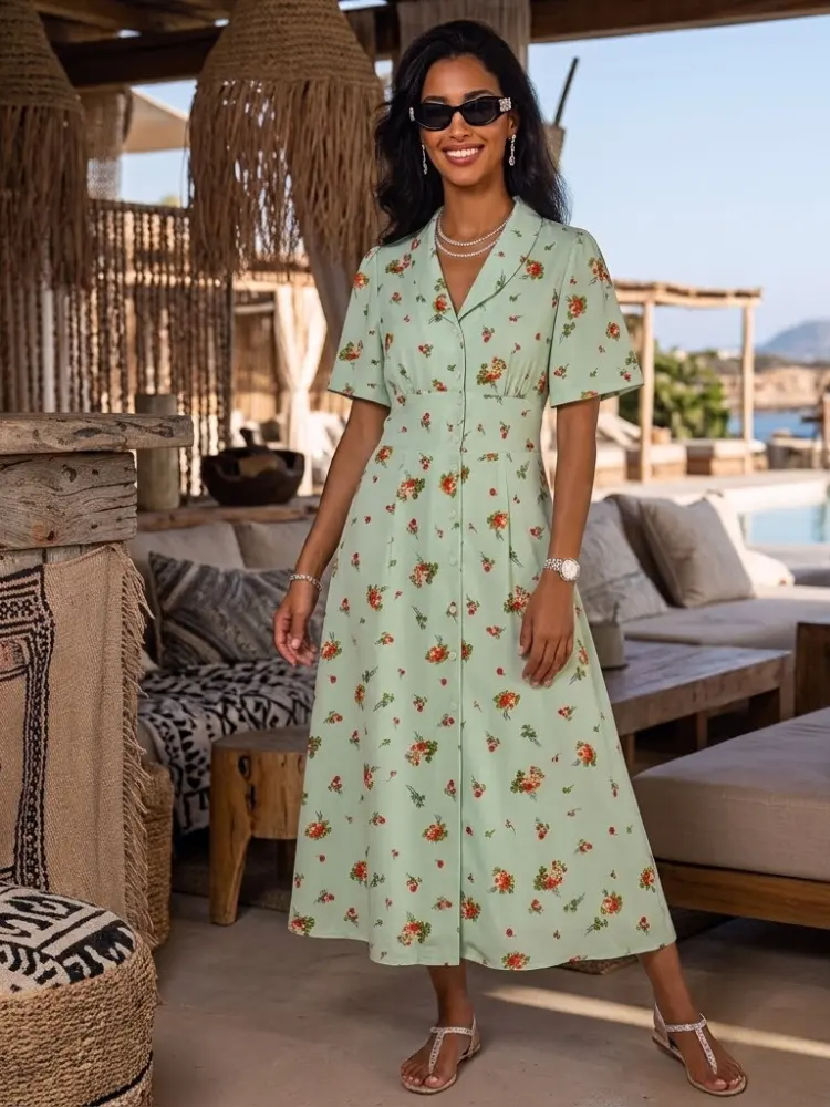 Dress for Women Summer VERSAILLES New Collection FRANCE BYMANYC ® New York by BYMANYC ® New York