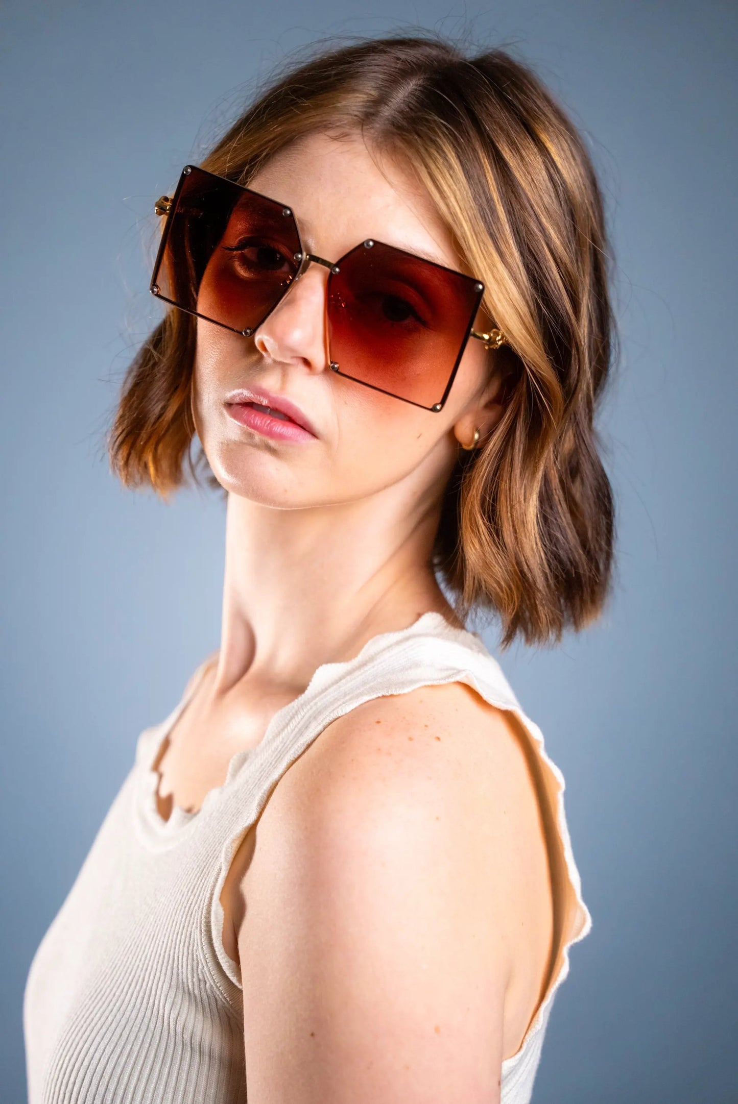 LADYBOSS SUNGLASSES - ELEVATIONS (Amber) by LADYBOSS GLASSES™