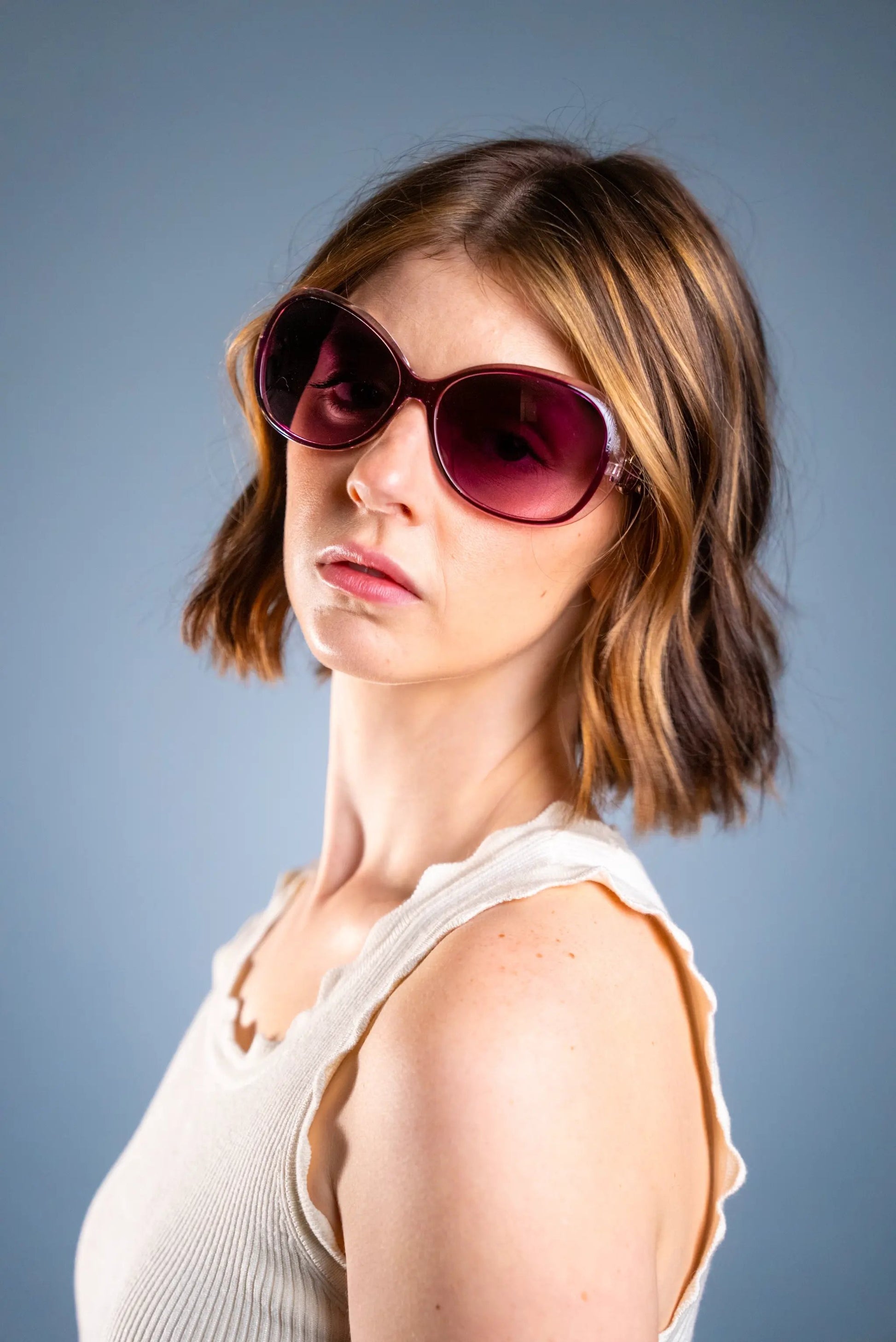 LADYBOSS SUNGLASSES - SPECTACLES (Violet) by LADYBOSS GLASSES™