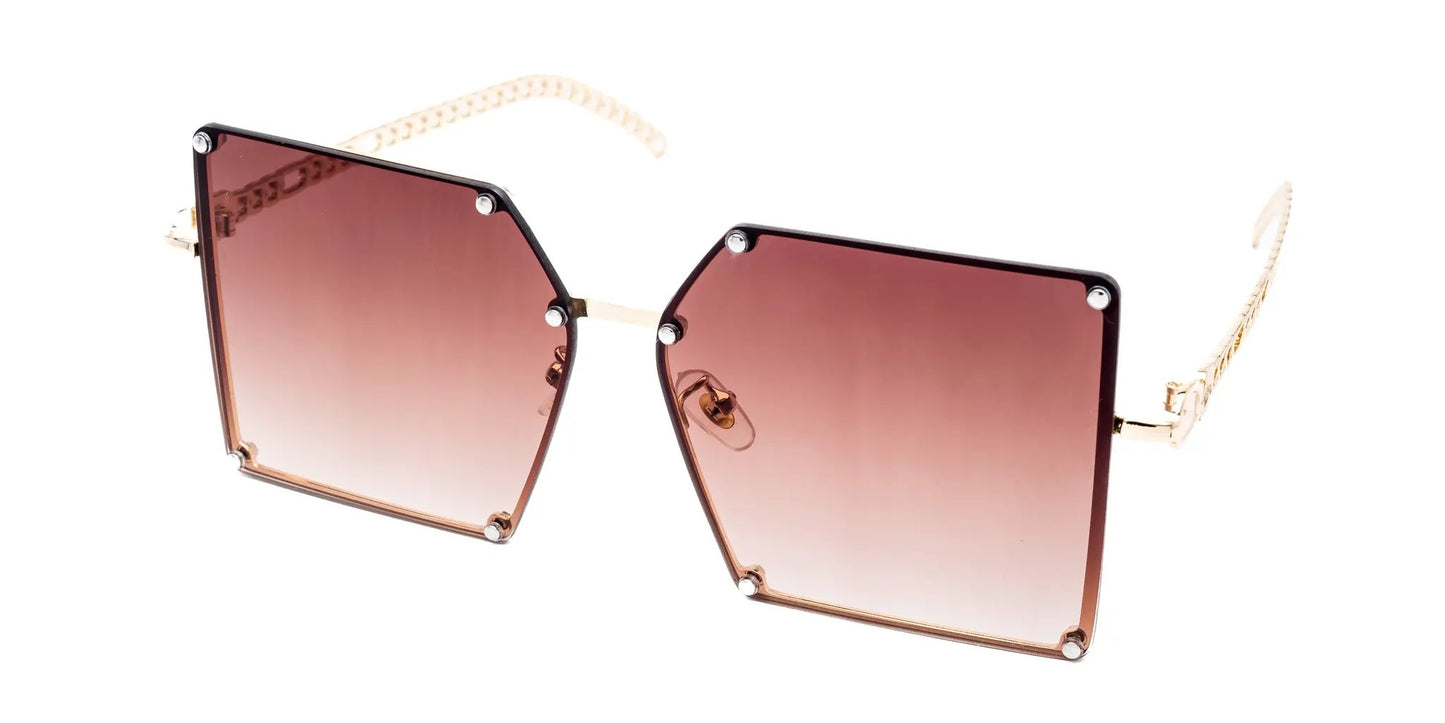 LADYBOSS SUNGLASSES - ELEVATIONS (Amber) by LADYBOSS GLASSES™