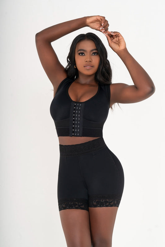 Trendy Control Shorts with BBL Effect – 201241-0