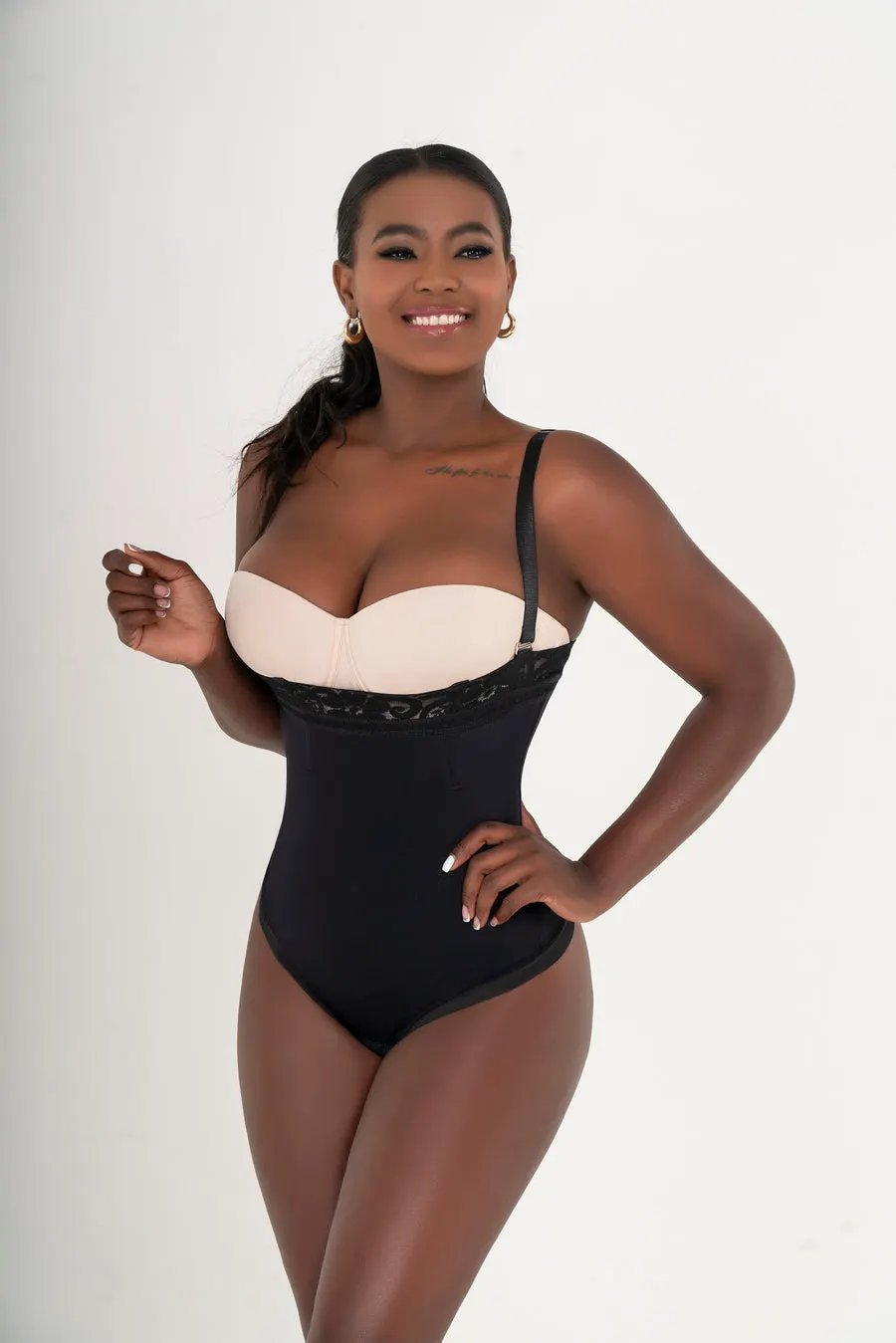 Strapless Bodysuit Thong - 201347 by Shape Up