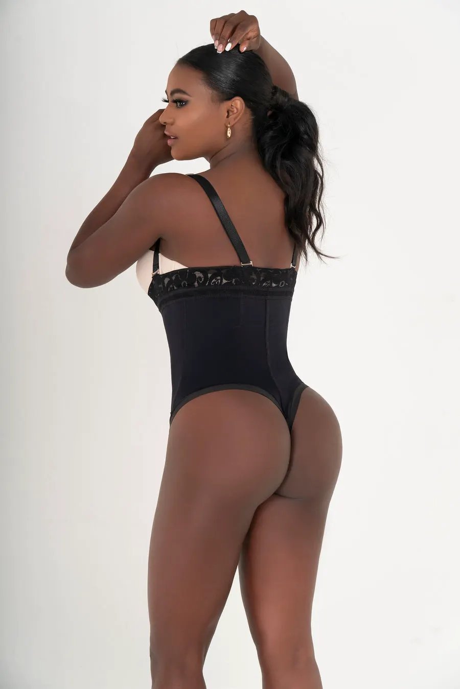 Strapless Bodysuit Thong - 201347 by Shape Up