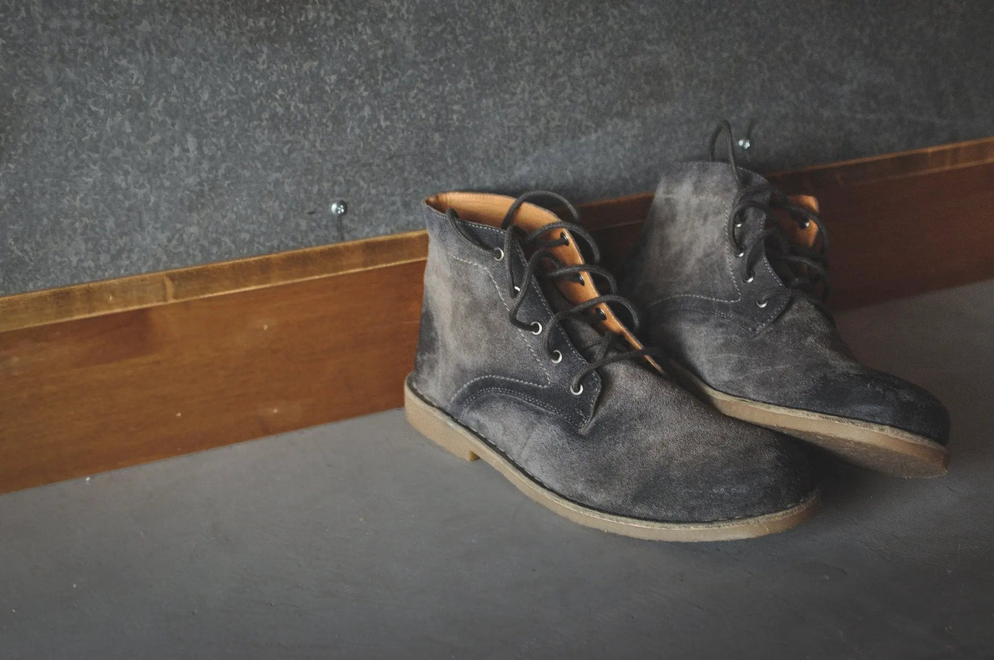 The Grover | Burnished Grey Suede by Hound &amp; Hammer