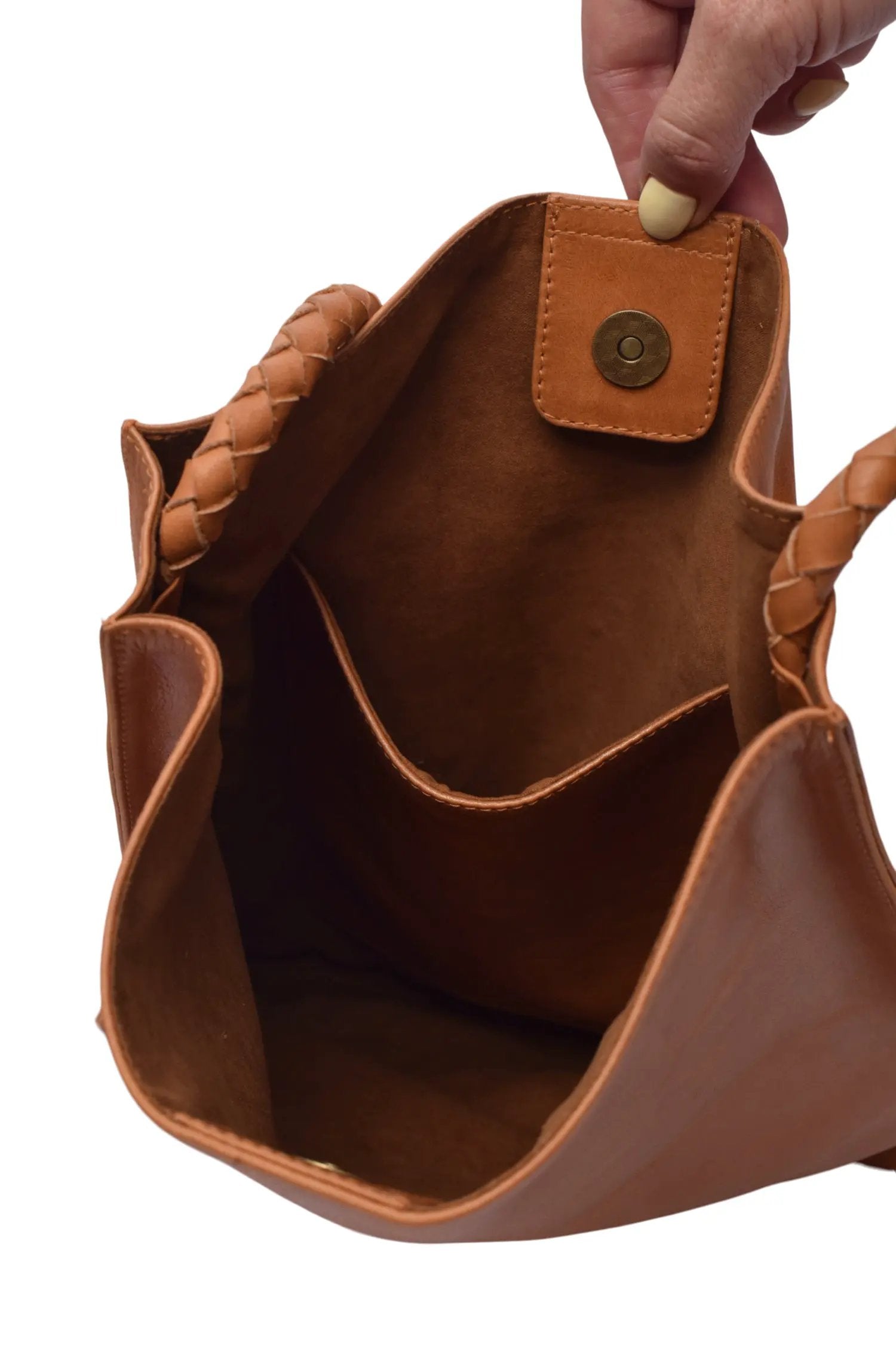 Day Leather Shoulder Bag by ELF