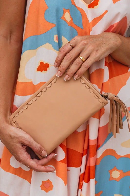 Demure Leather Clutch Wallet by ELF