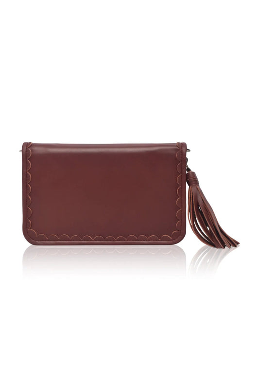 Demure Leather Clutch Wallet by ELF