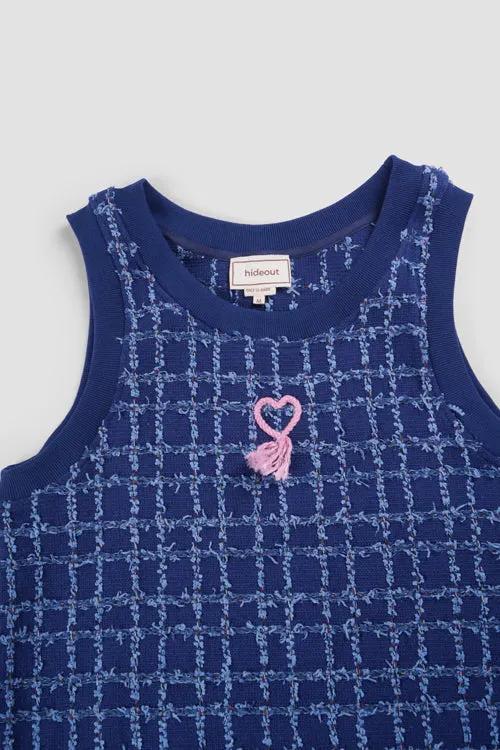 Distressed Heart Tank Top by Hideout