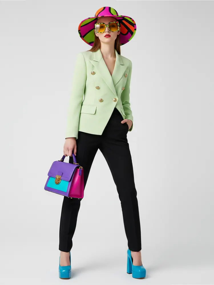 Double-Breasted Blazer Jacket UPPER WEST SIDE BYMANYC ® New York by BYMANYC ® New York