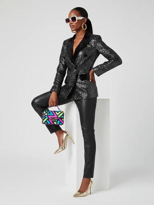 Double-Breasted Blazer Jacket WEST VILLAGE BYMANYC ® New York by BYMANYC ® New York