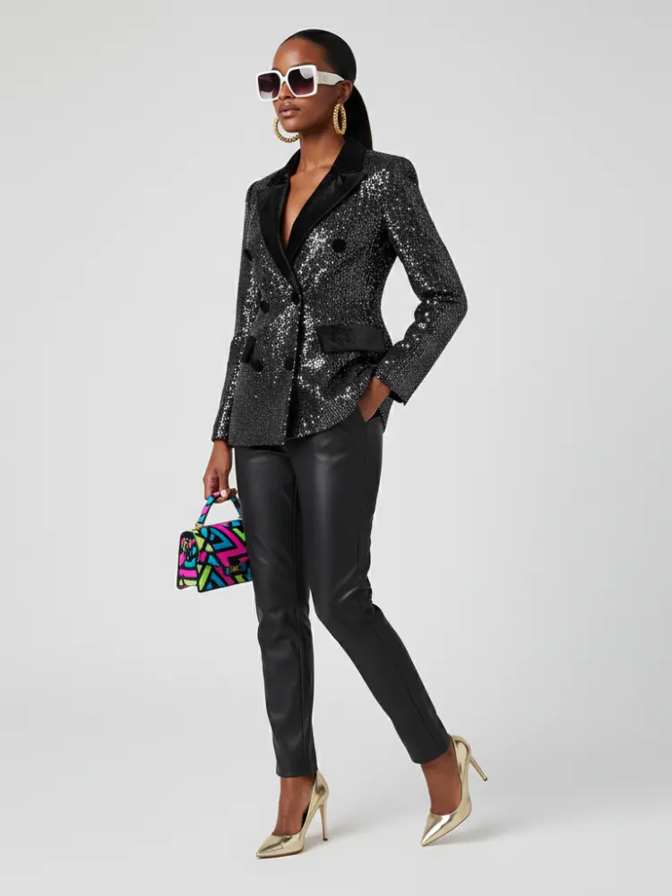 Double-Breasted Blazer Jacket WEST VILLAGE BYMANYC ® New York by BYMANYC ® New York