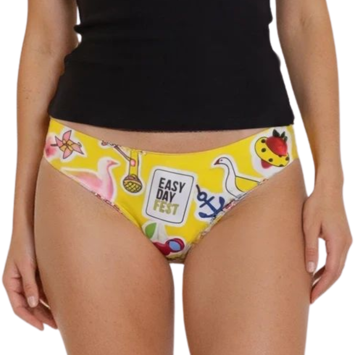 Memème Women’s Ultra-Comfortable EASY DAY - Yellow - Panties | Breathable Cotton Crotch, Stretchy Fit, No Elastic Bands by Mememe