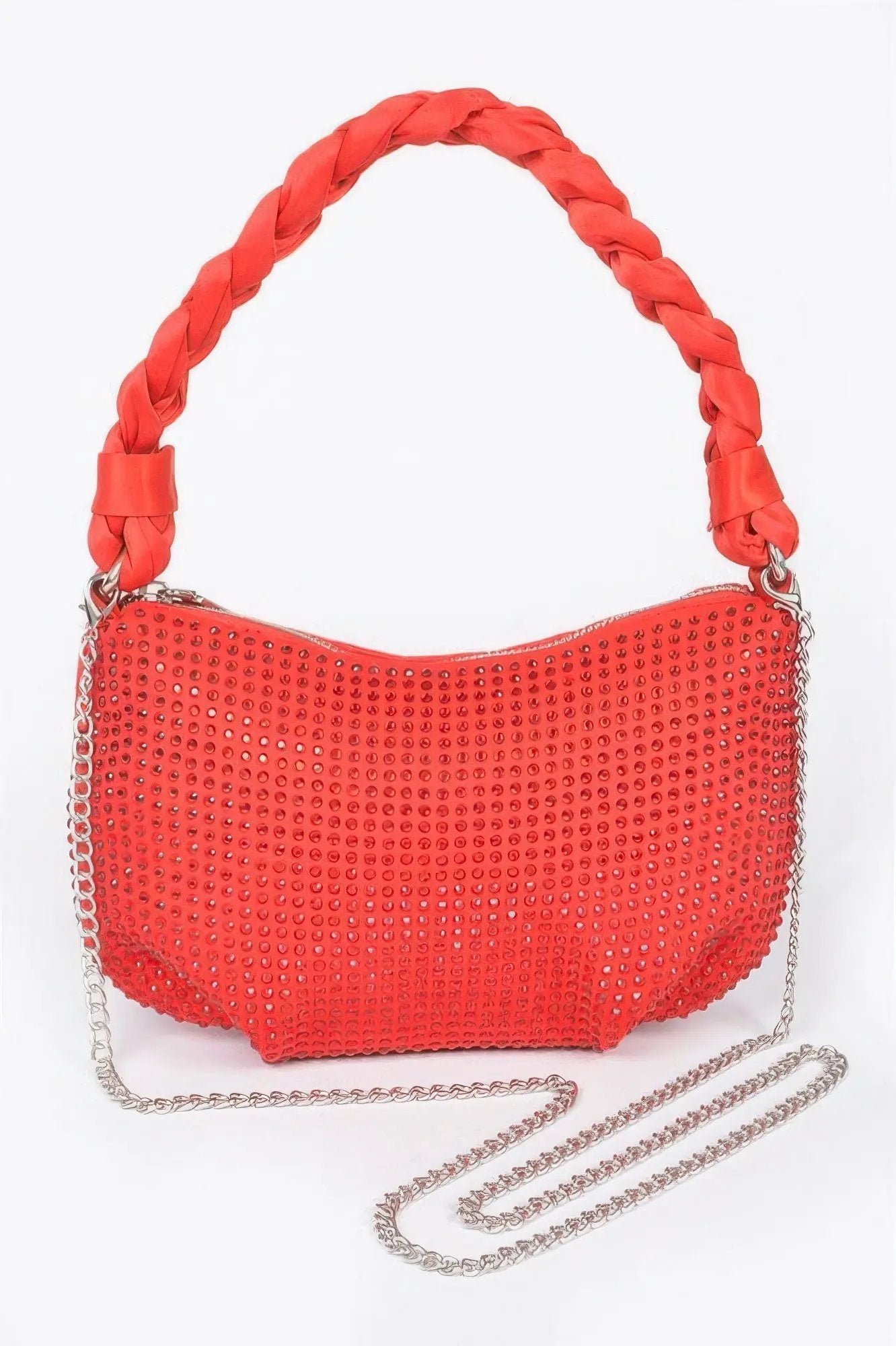 ELEGANT BAG CHELSEA Hot Fix Stone Twisted Hobo – BYMANYC ® New York by BYMANYC ® New York