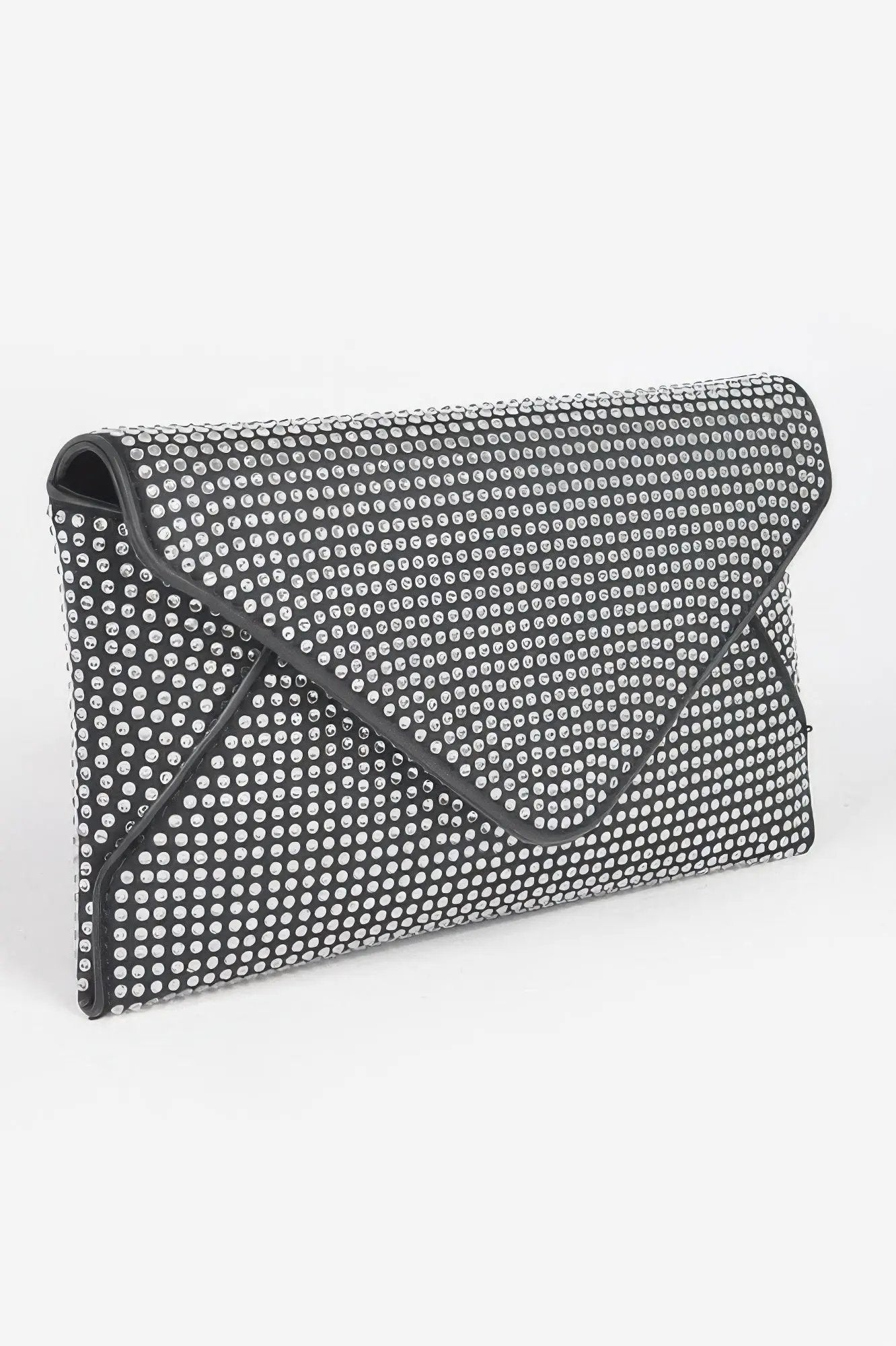 ELEGANT BAG HUDSON Hot Fix Rhinestones Envelope Clutch – BYMANYC ® New York by BYMANYC ® New York