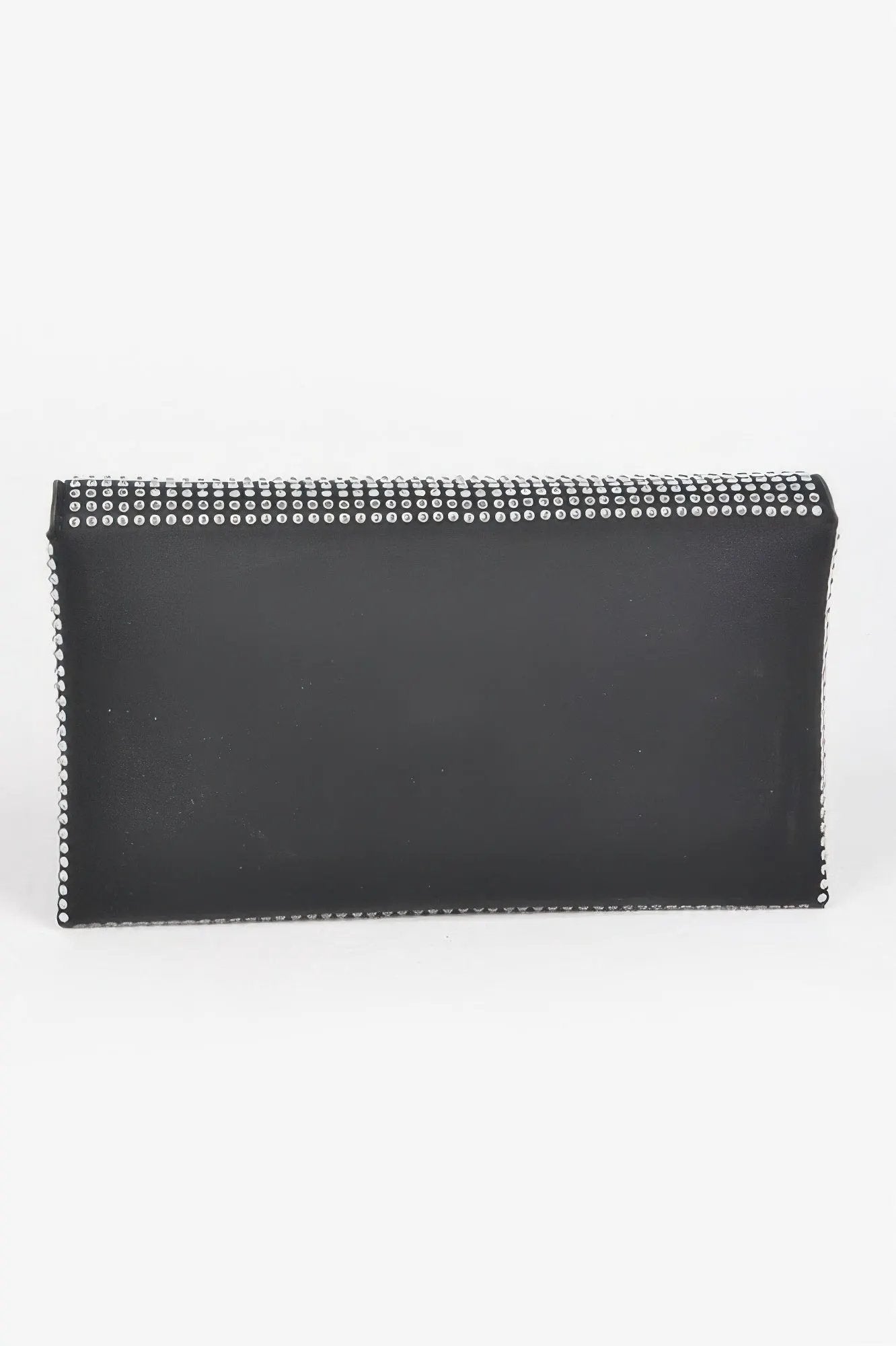 ELEGANT BAG HUDSON Hot Fix Rhinestones Envelope Clutch – BYMANYC ® New York by BYMANYC ® New York