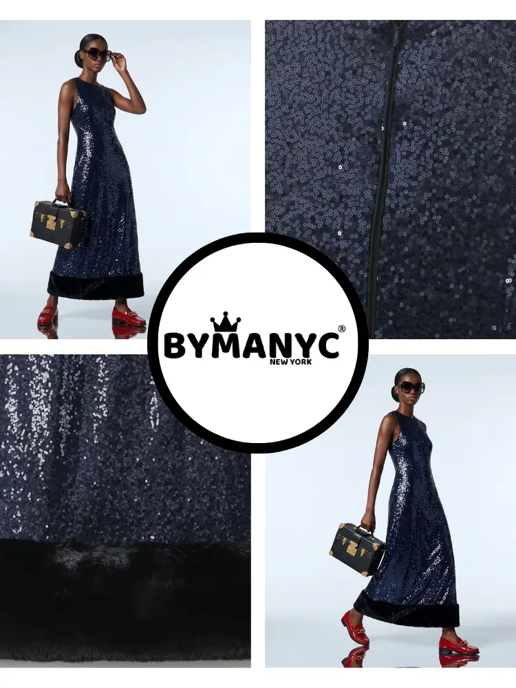 EMPIRE Women's Sequin Gown Prêt-à-Porter BYMANYC ® New York by BYMANYC ® New York