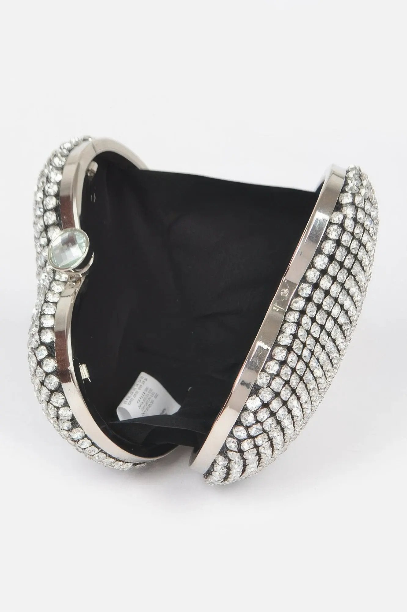 Valentine Heart Clutch BYMANYC New York Radiant Rhinestones Glam For Women by BYMANYC ® New York